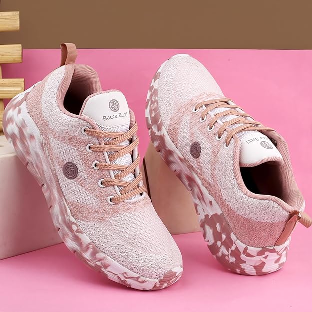 Bacca Bucci Women Lace Up Running Shoes - Image 2